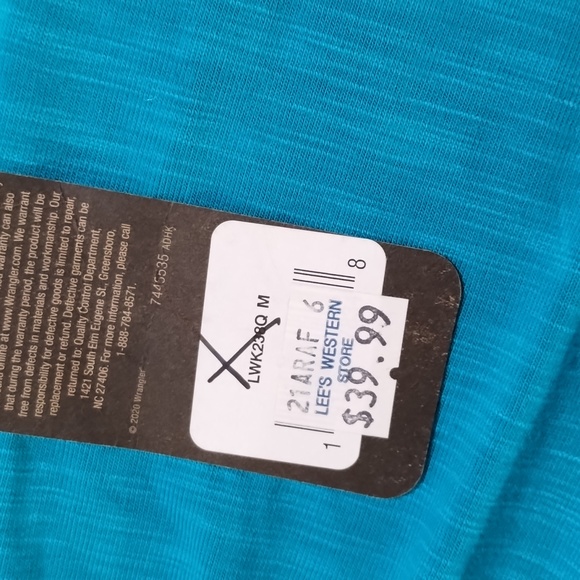 Wrangler retro tank sz MD NWT - Picture 3 of 6